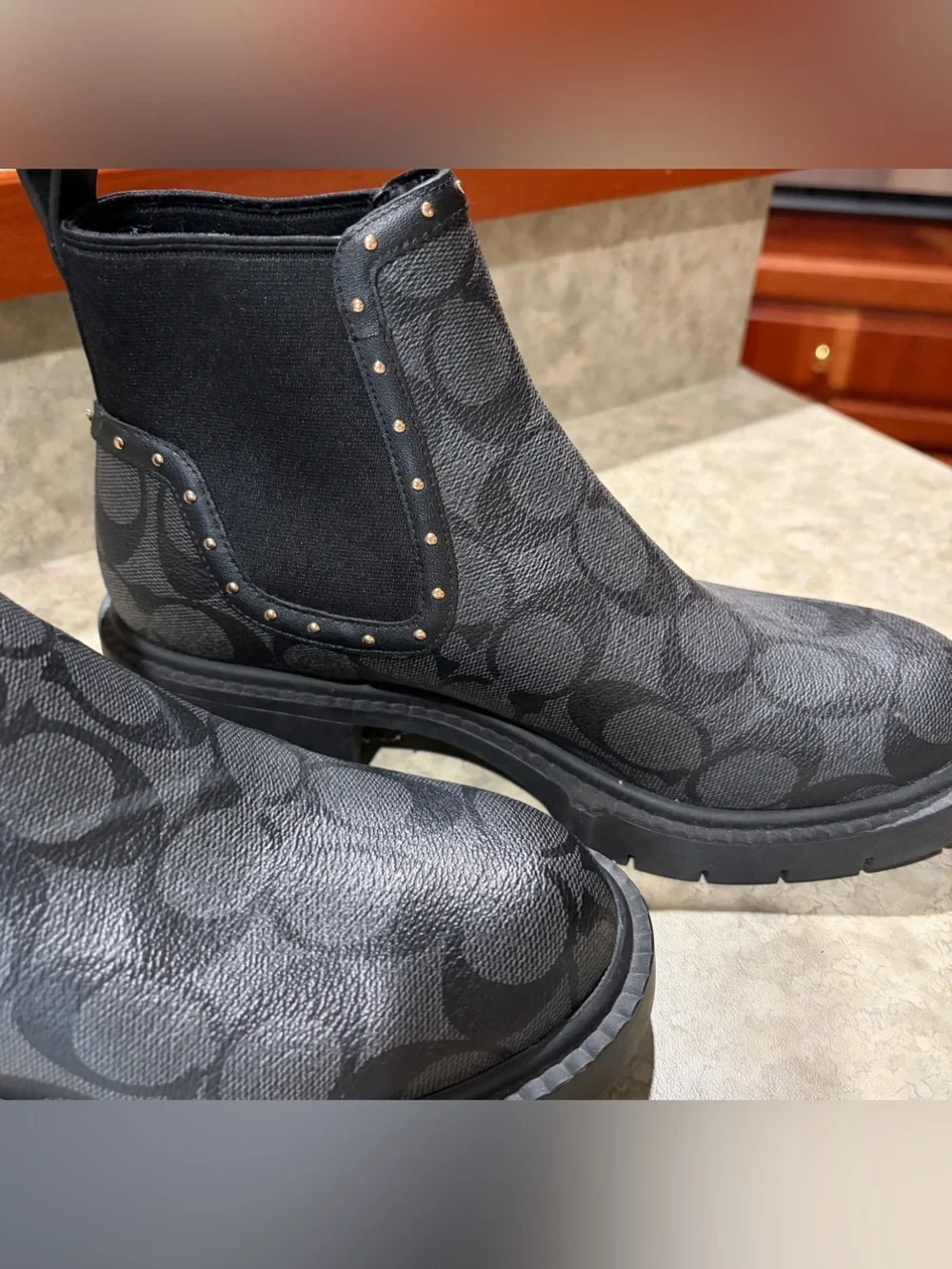 Coach Lory Bootie Size 6
